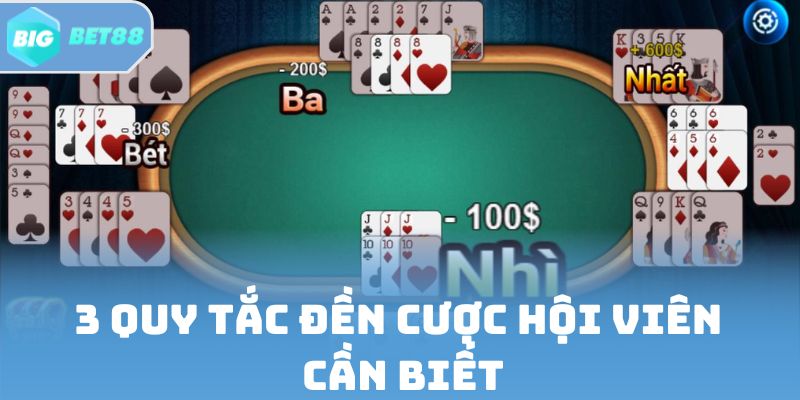 3 quy tắc đền cược hội viên cần biết